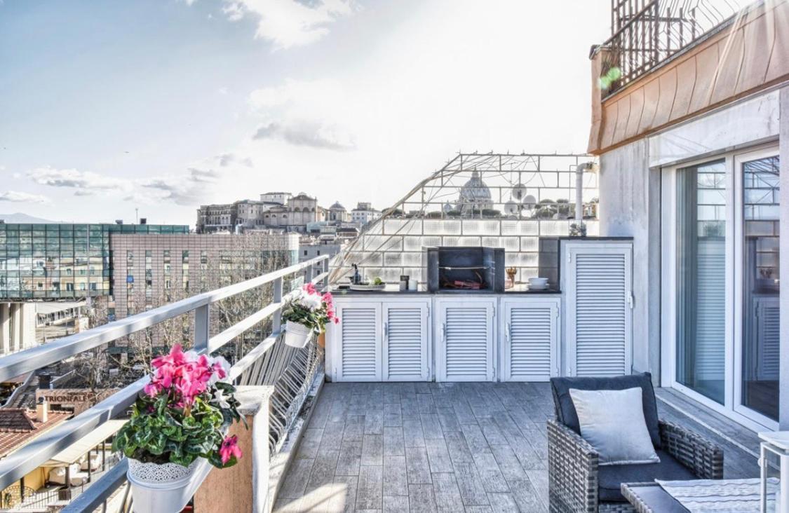 St. Peter Penthouse Apartment Rome Exterior photo